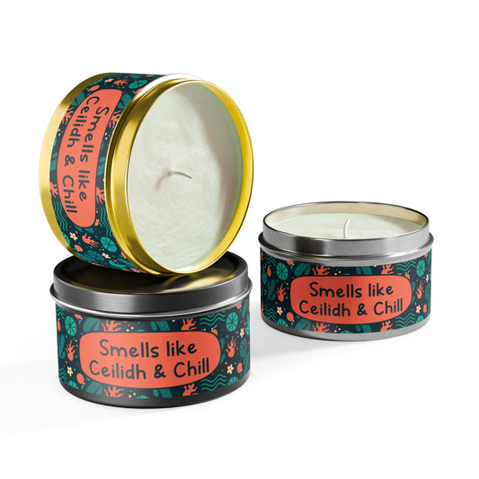 Smells like Ceilidh & Chill -Tin Candle- Summer edition