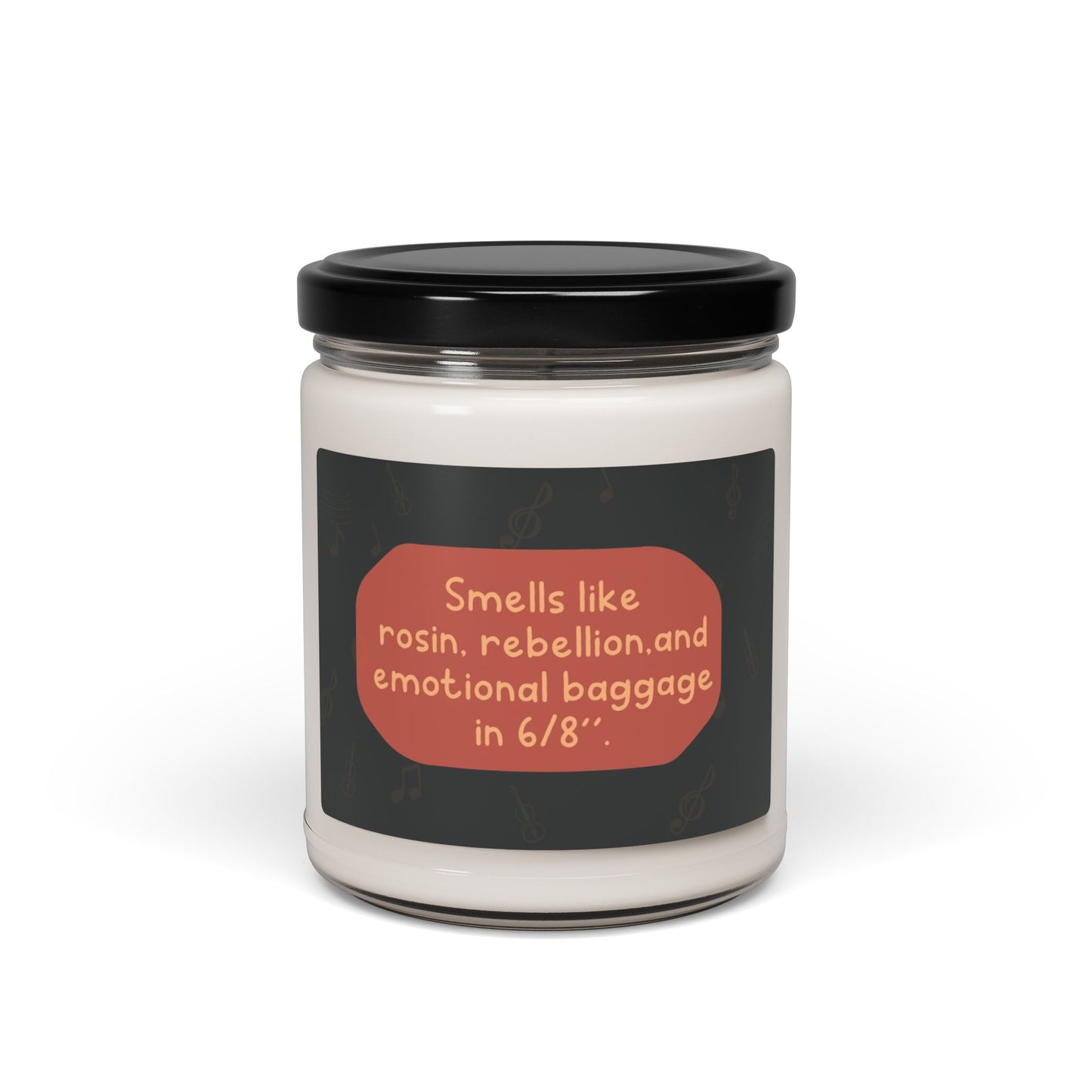 Smells like rosin, rebellion, and emotional baggage in 6/8"