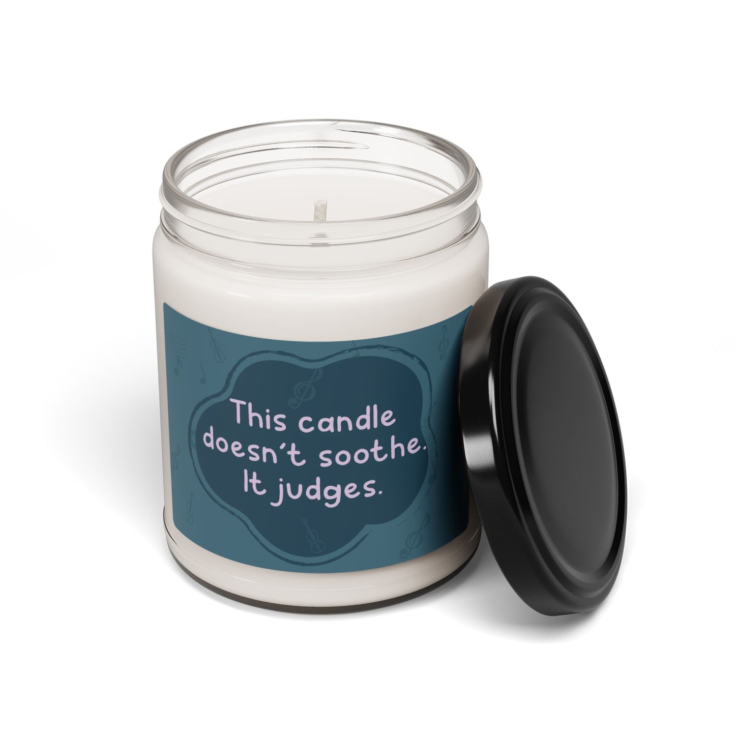 This candle doesn’t soothe. It judges
