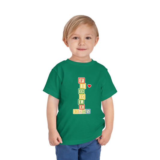 Fiddle Baby -Kids Tshirt - Fiddle Bling