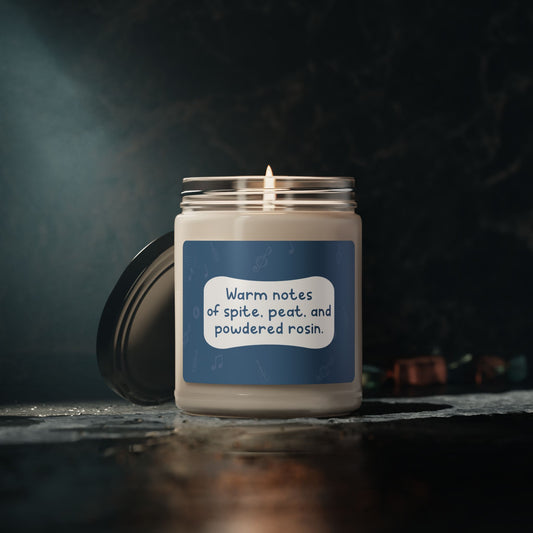 Warm notes of spice, peat, and powdered rosin