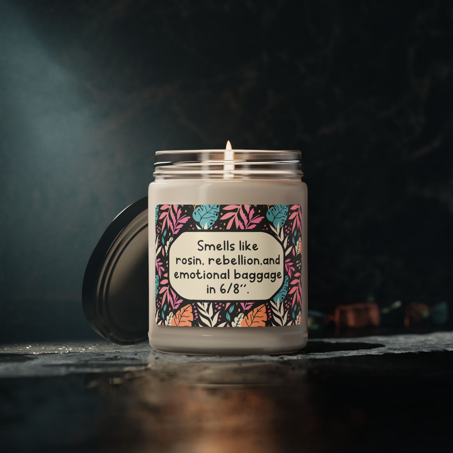 Smells like rosin, rebellion, and emotional baggage in 6/8"-Summer Edition