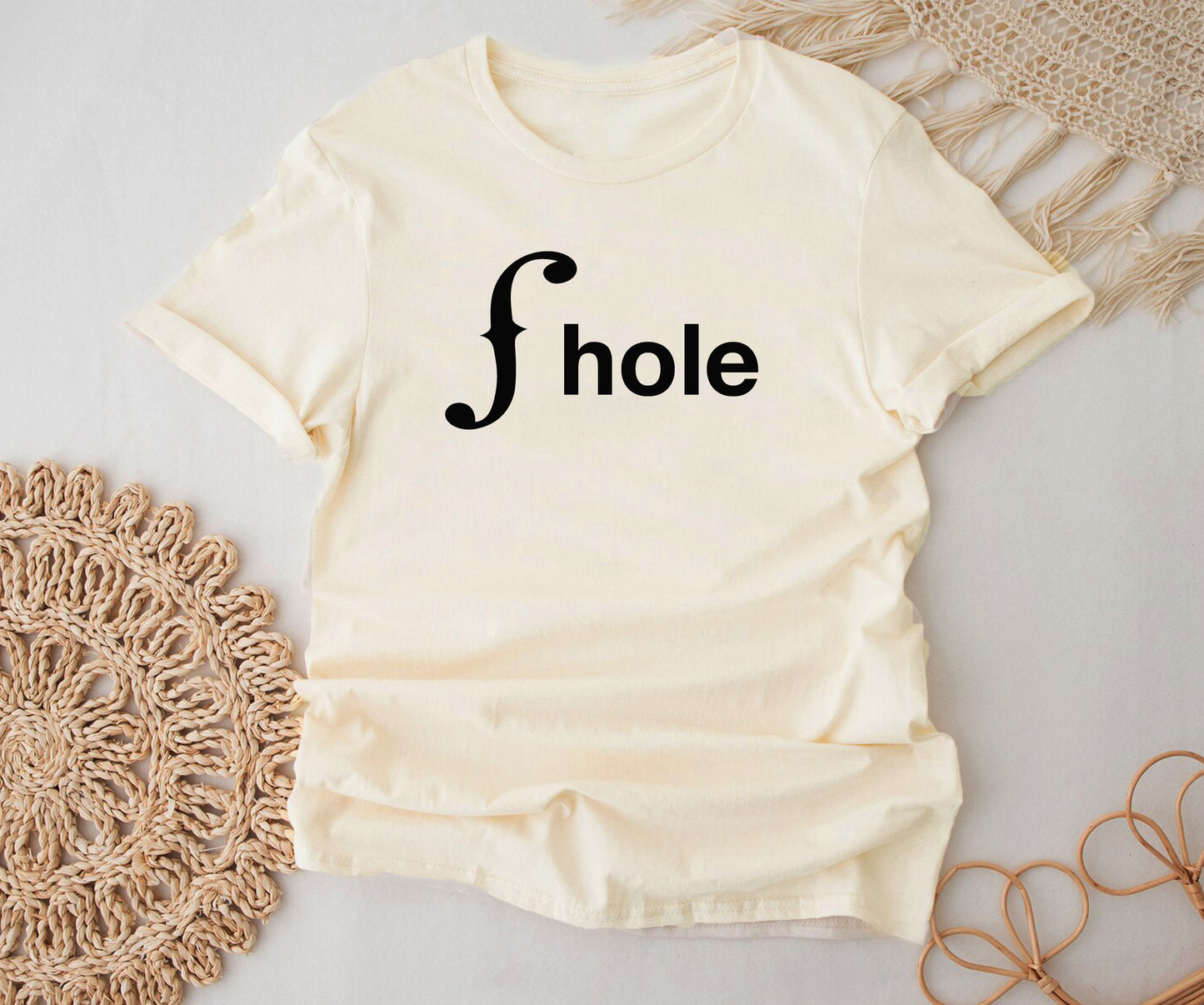 F hole BELLA+CANVAS