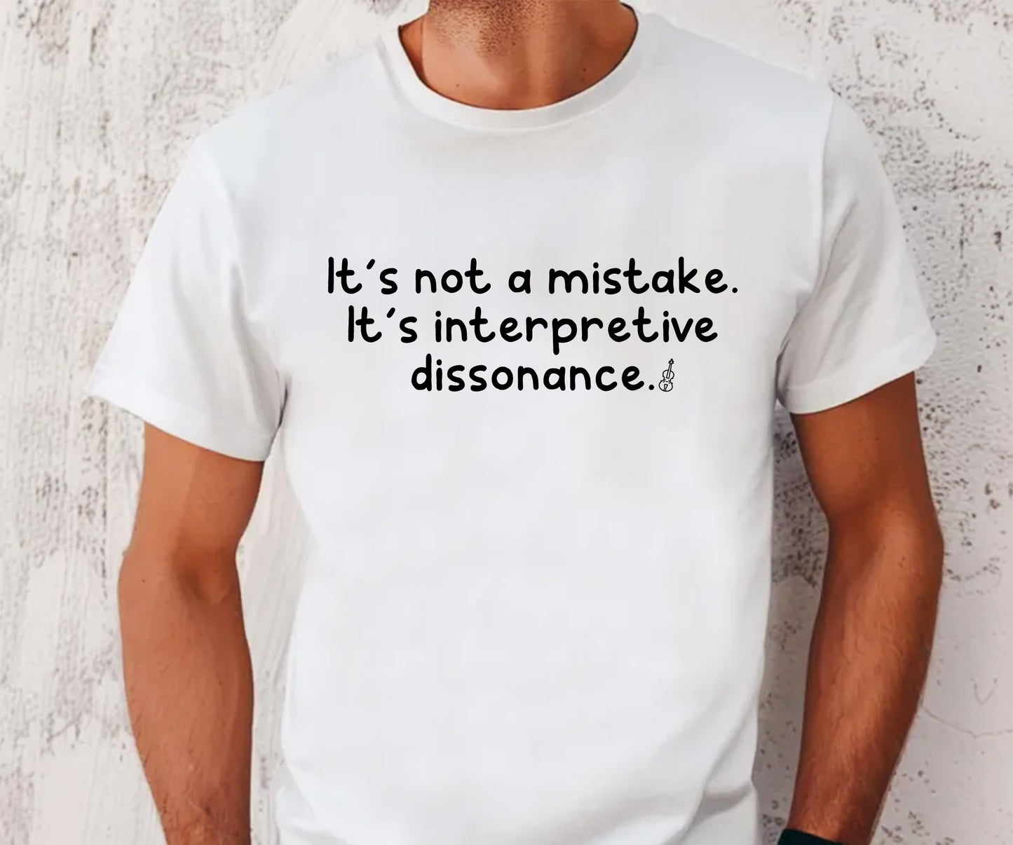 It's not a mistake. It is interpretive dissonance.