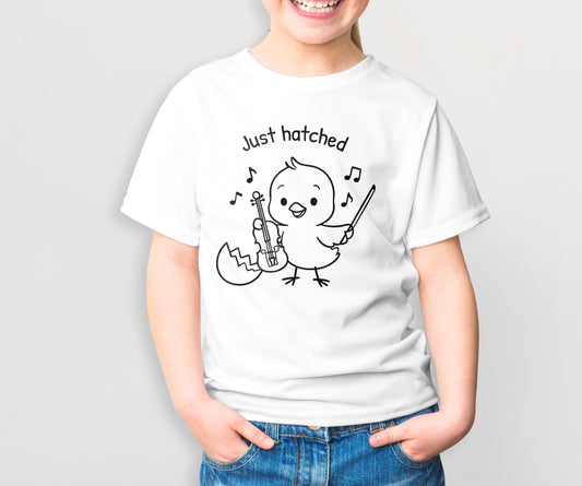 Just Hatched-Kids Tshirt