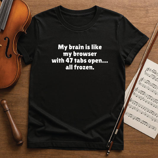 My brain is like my browser with 47 tabs open