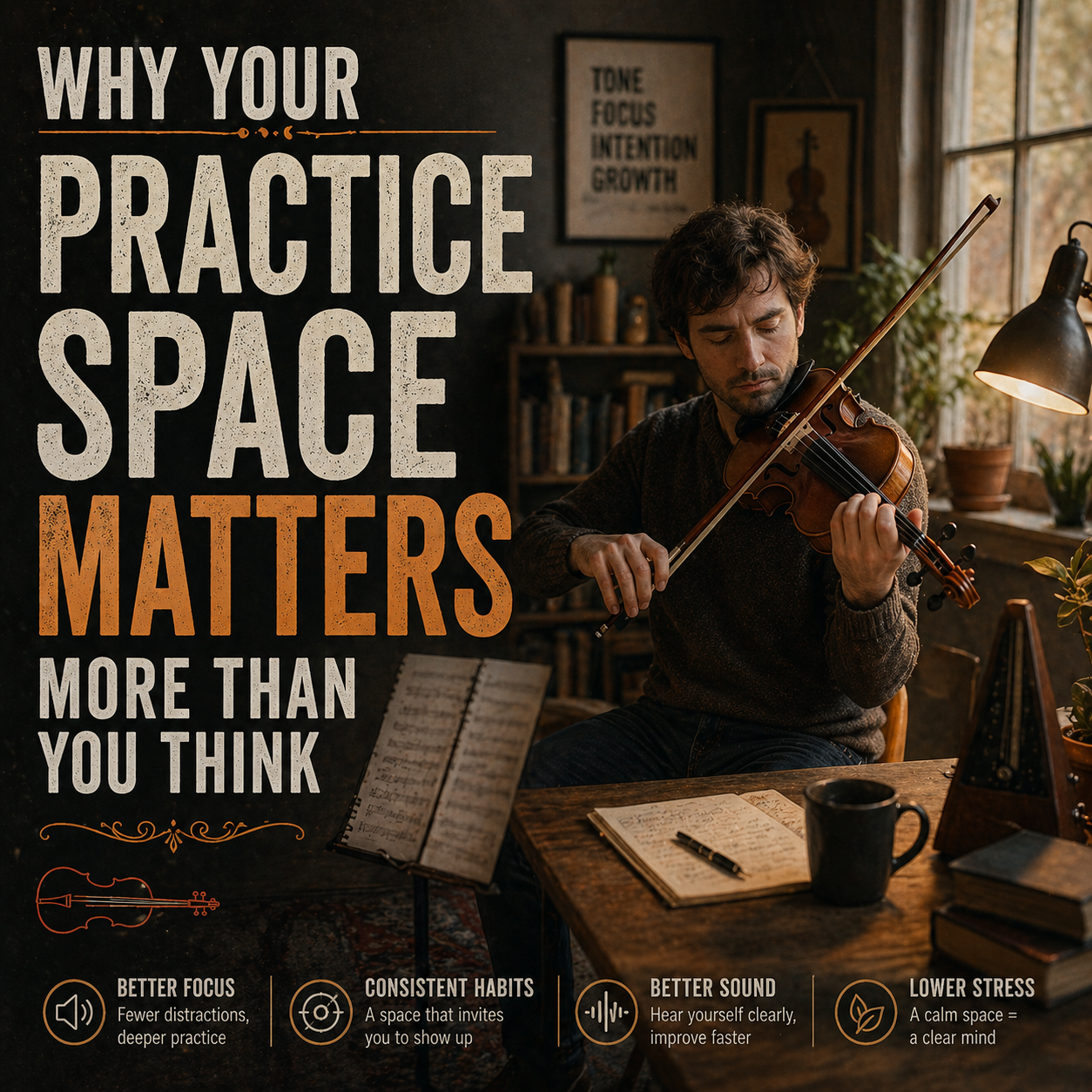 Why Your Practice Space Matters More Than You Think