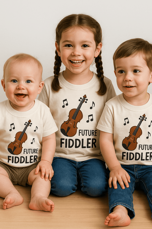 Future Fiddlers - Cute Musical Kids Shirts & Toddler Tees