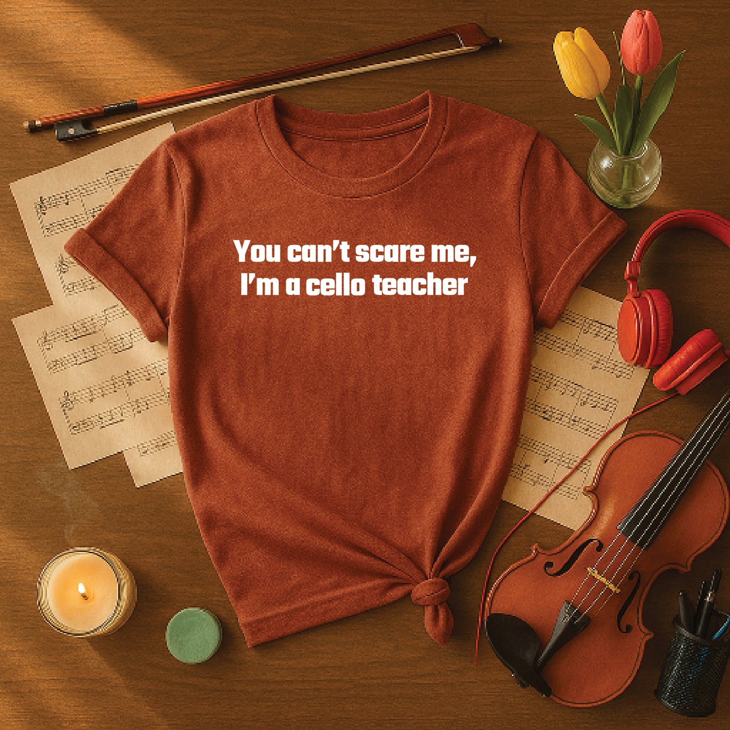 You Can’t Scare Me I’m A Cello Teacher