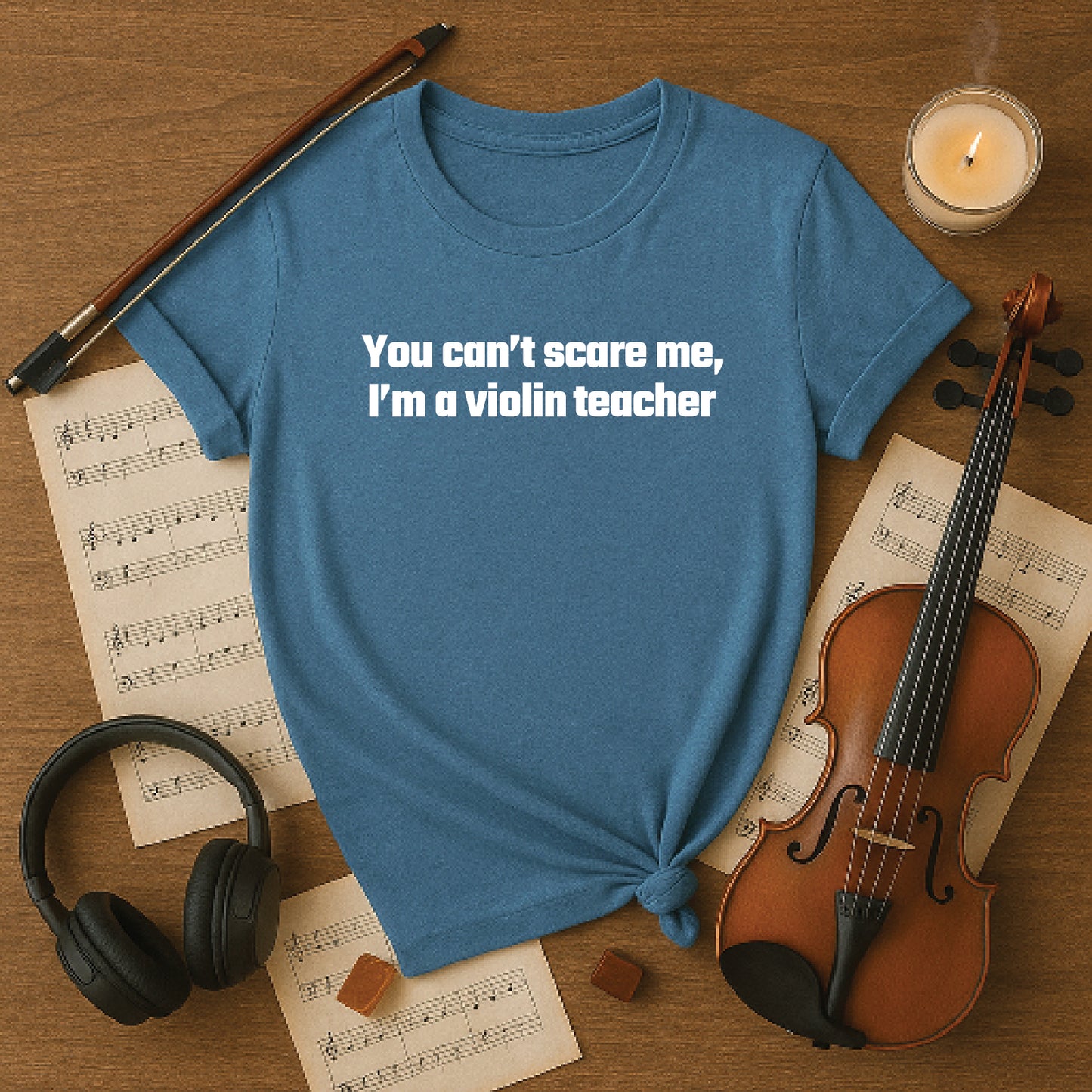 You Can’t Scare Me I’m A Violin Teacher