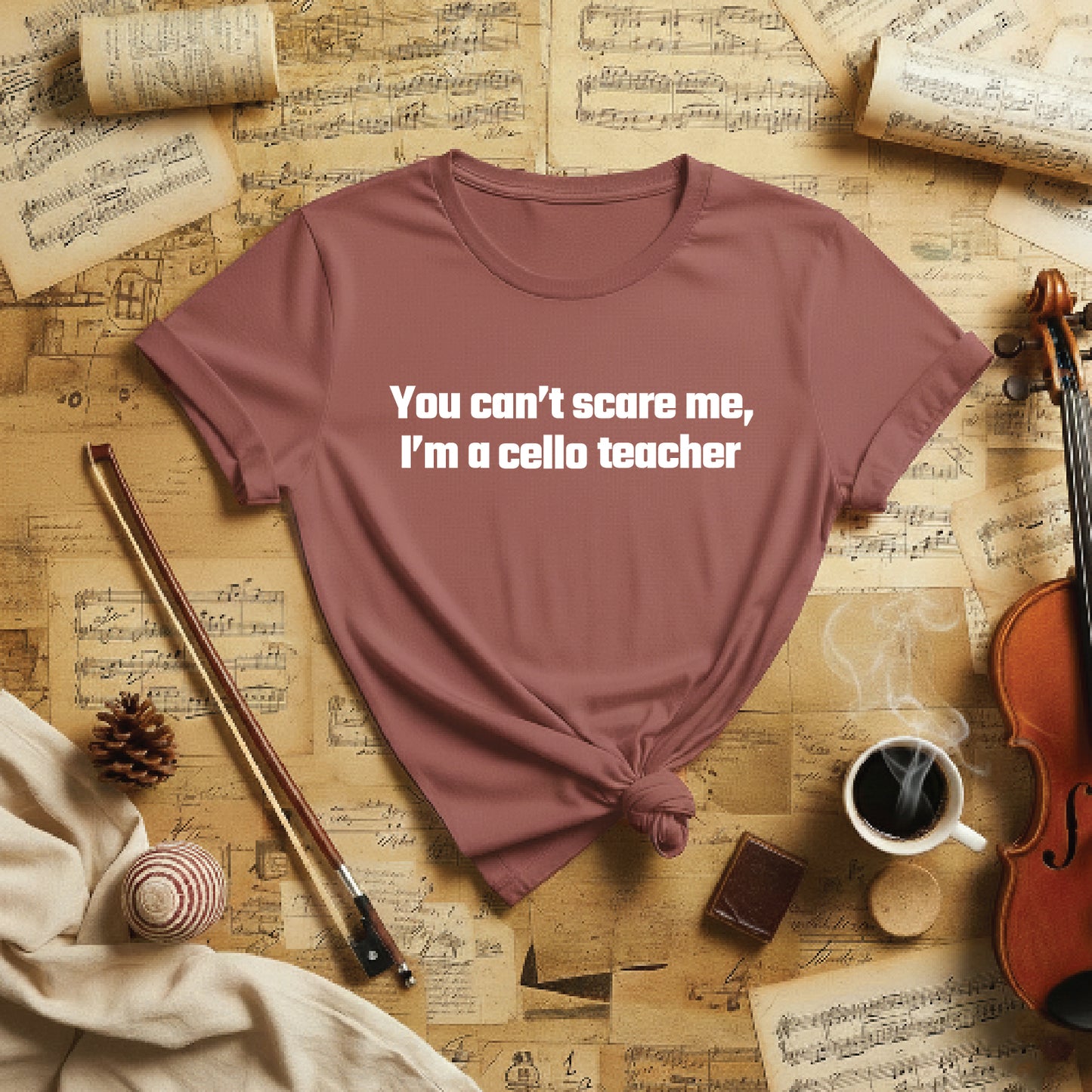 You Can’t Scare Me I’m A Cello Teacher