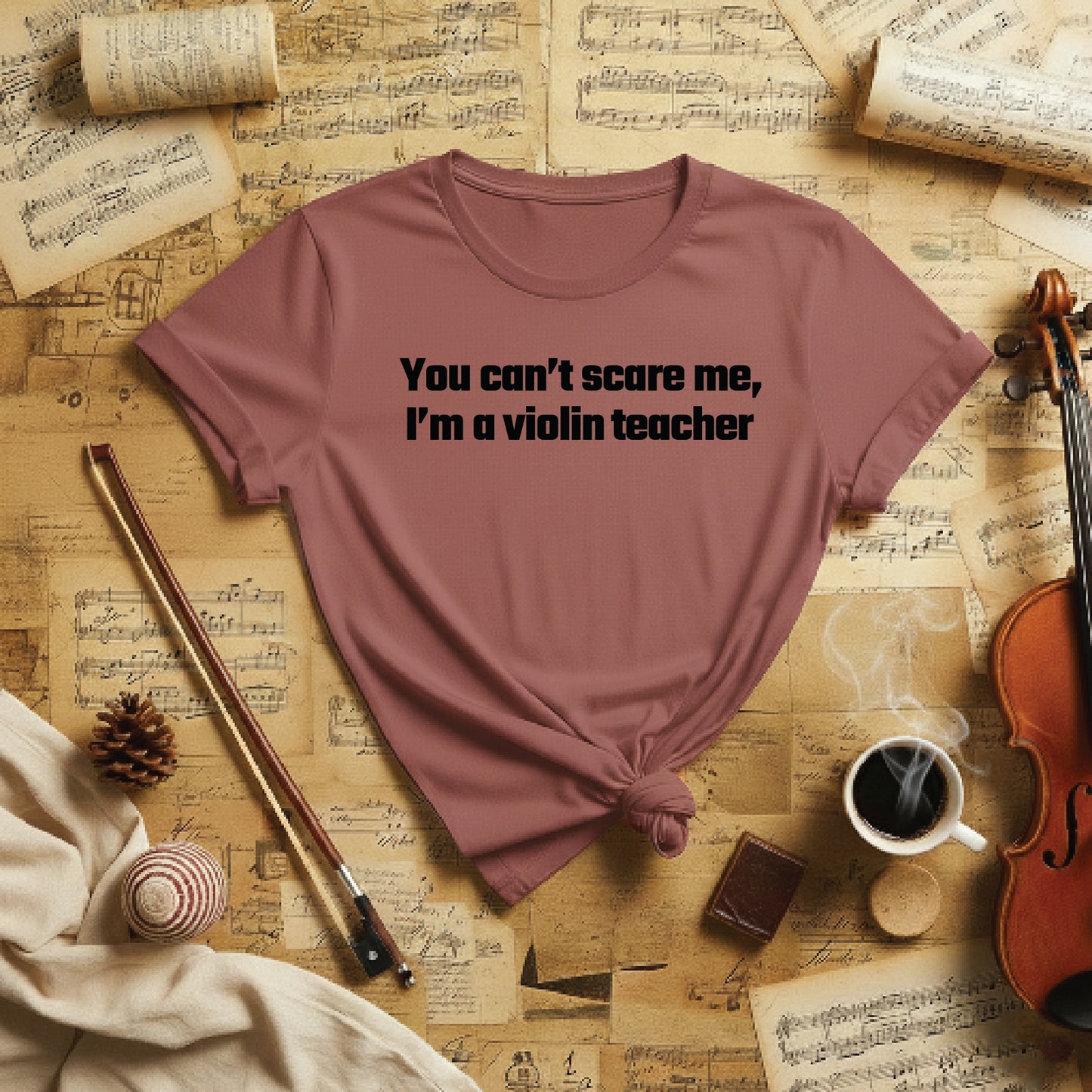 You Can’t Scare Me I’m A Violin Teacher