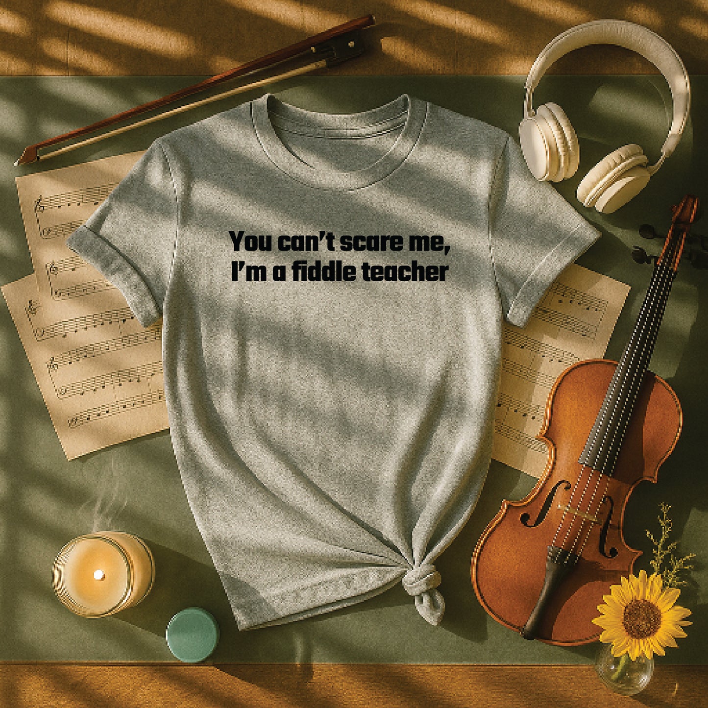 You Can’t Scare Me I’m A Fiddle Teacher