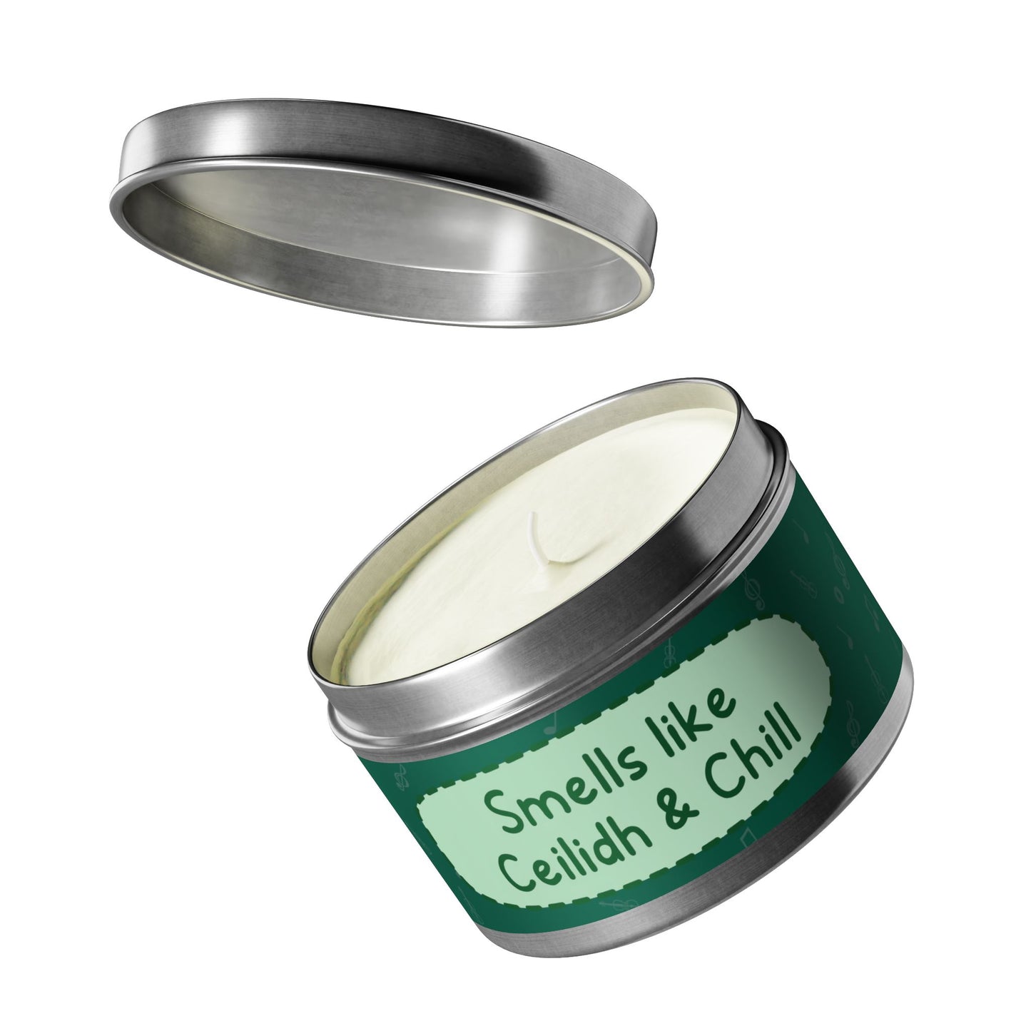 Smells like Ceilidh & Chill -Tin Candle