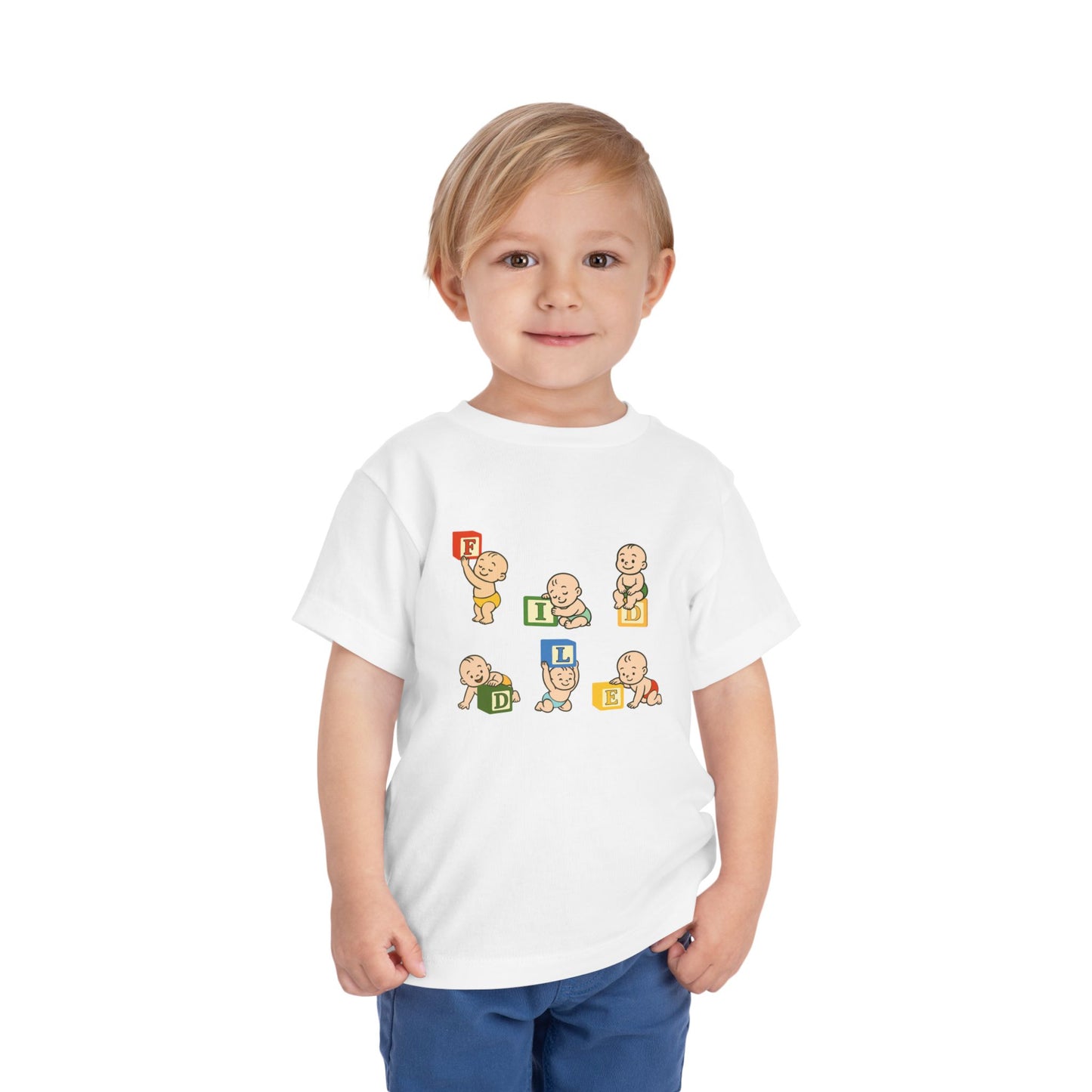Baby Blocks 2-Kids Tshirt