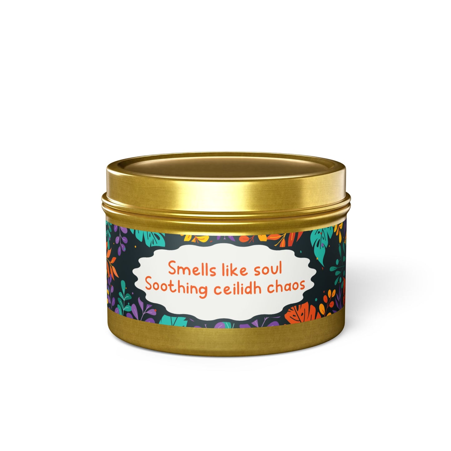 Smells like soul Soothing ceilidh chaos-Tin Candle- Summer edition