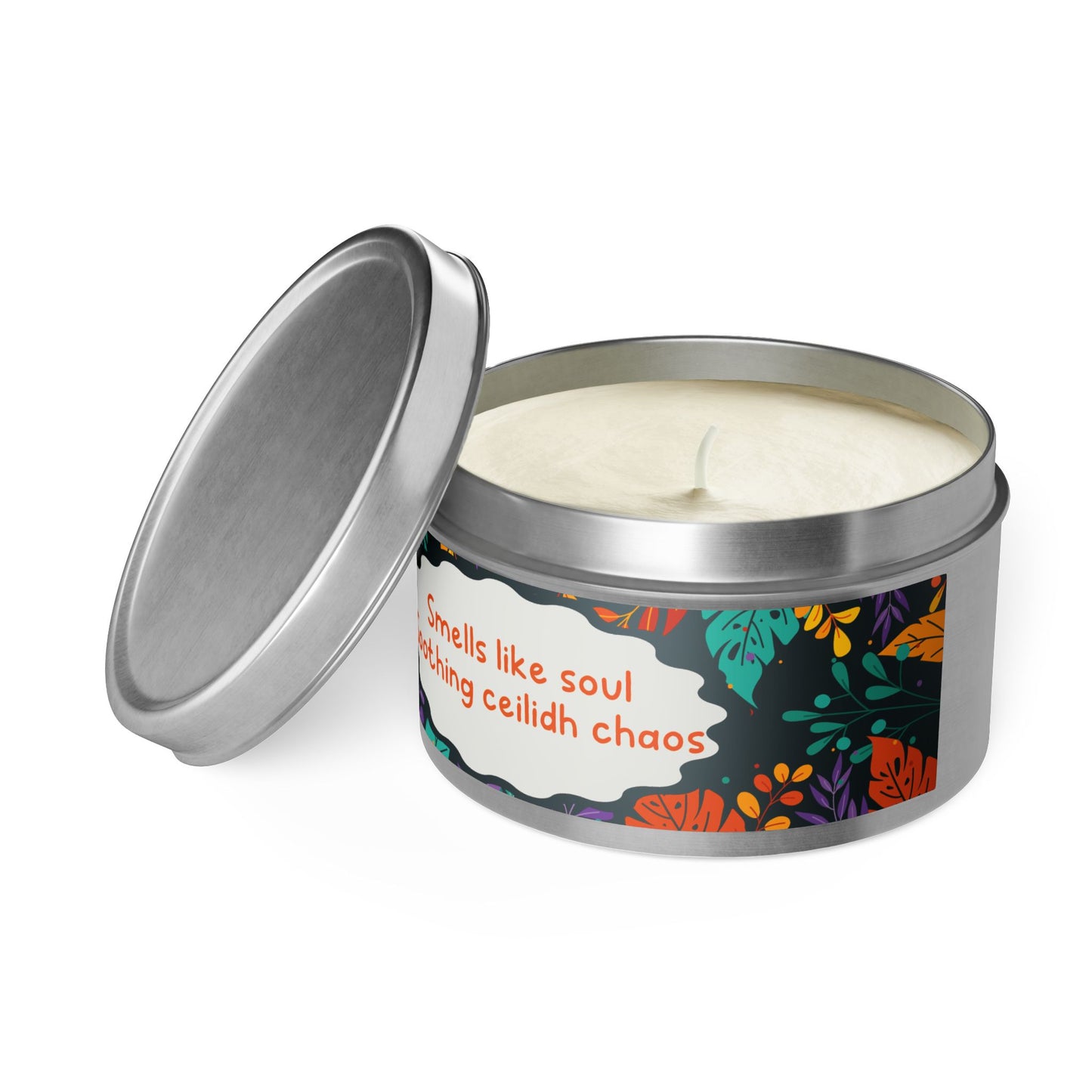 Smells like soul Soothing ceilidh chaos-Tin Candle- Summer edition