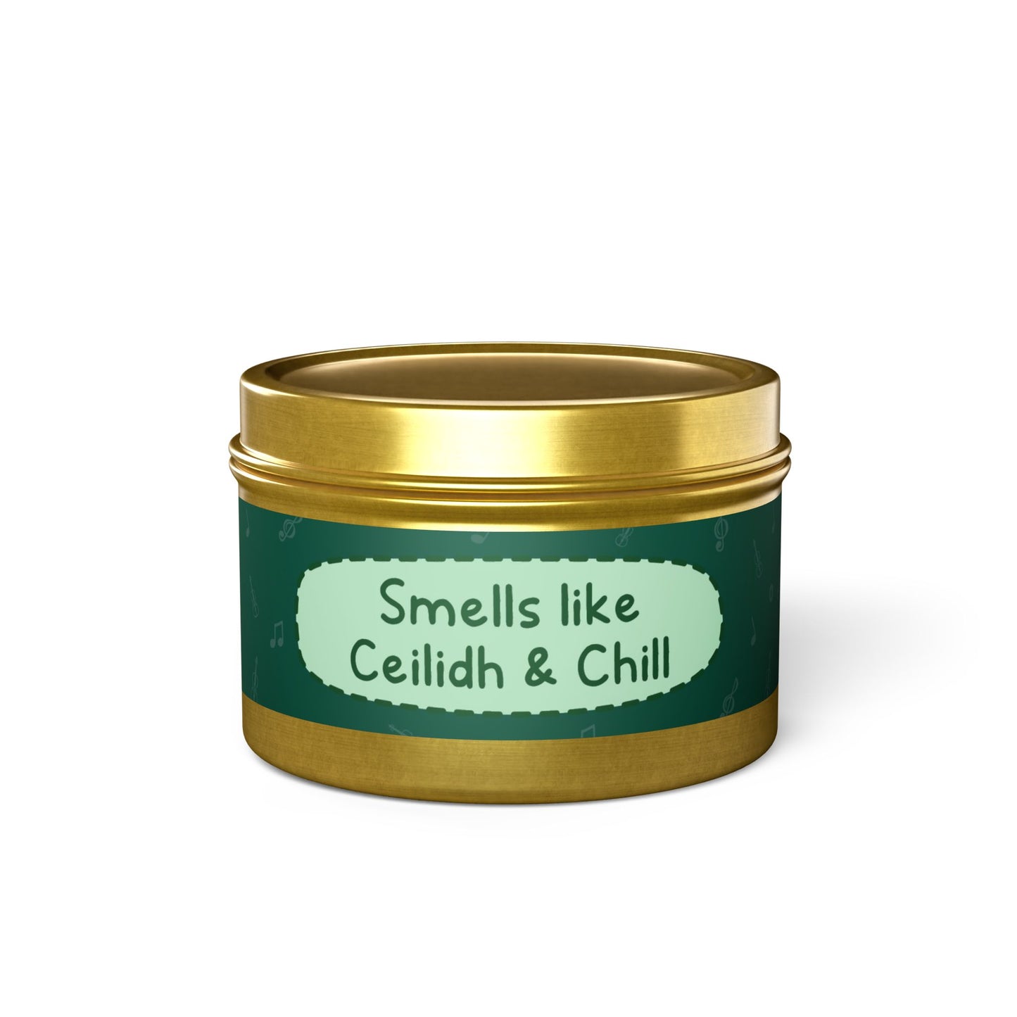 Smells like Ceilidh & Chill -Tin Candle