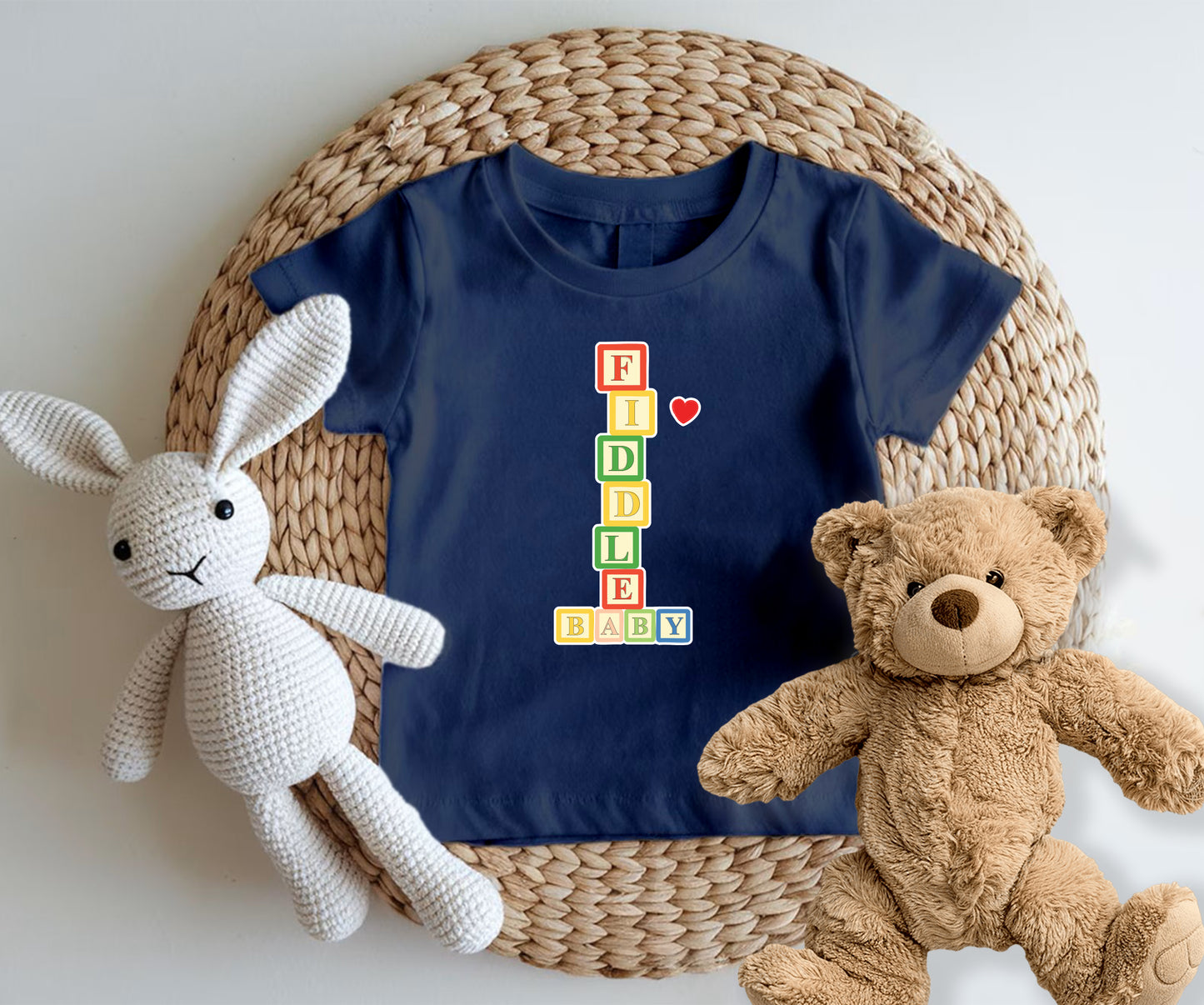 Fiddle Baby -Kids Tshirt