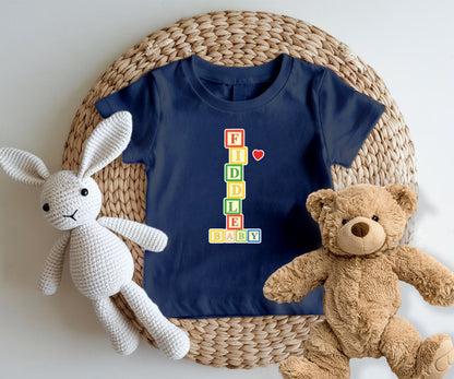 Fiddle Baby -Kids Tshirt