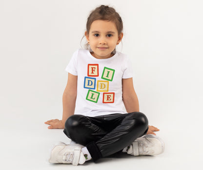 Fiddle 5 -Kids Tshirt