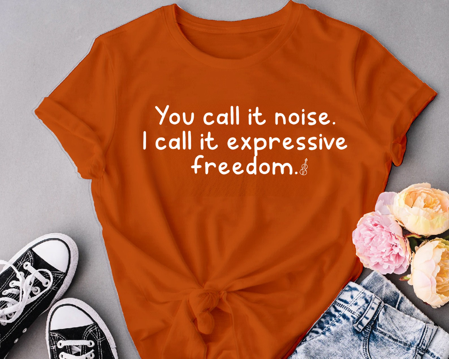 You call it noise. I call it expressive freedom.