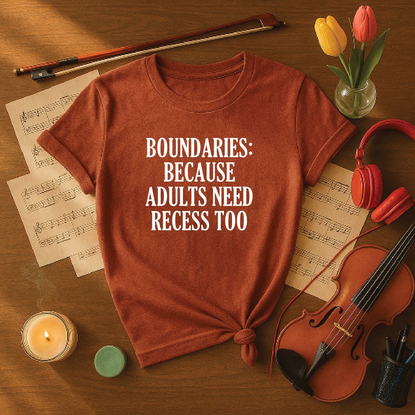 Boundaries because adults need recess too