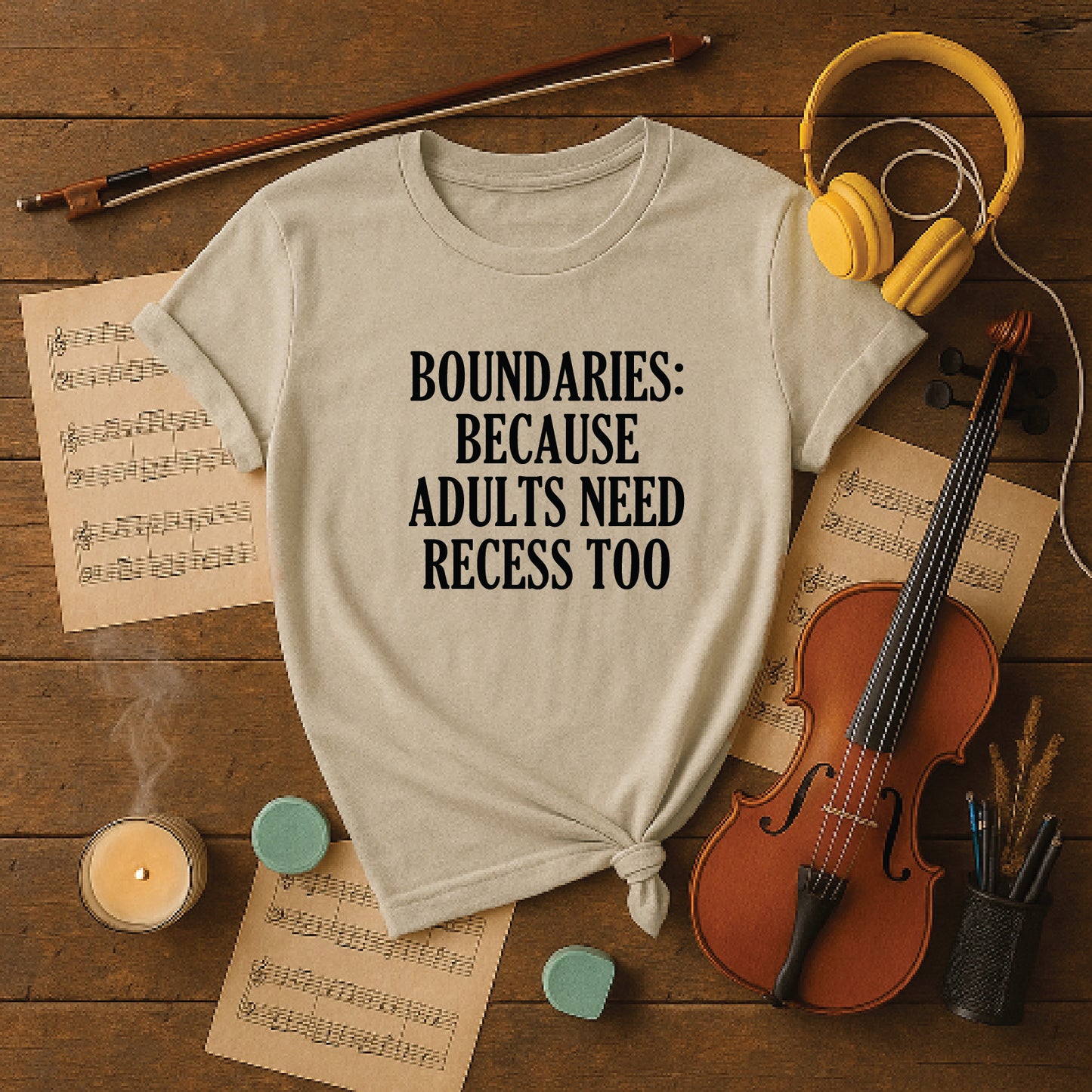 Boundaries because adults need recess too