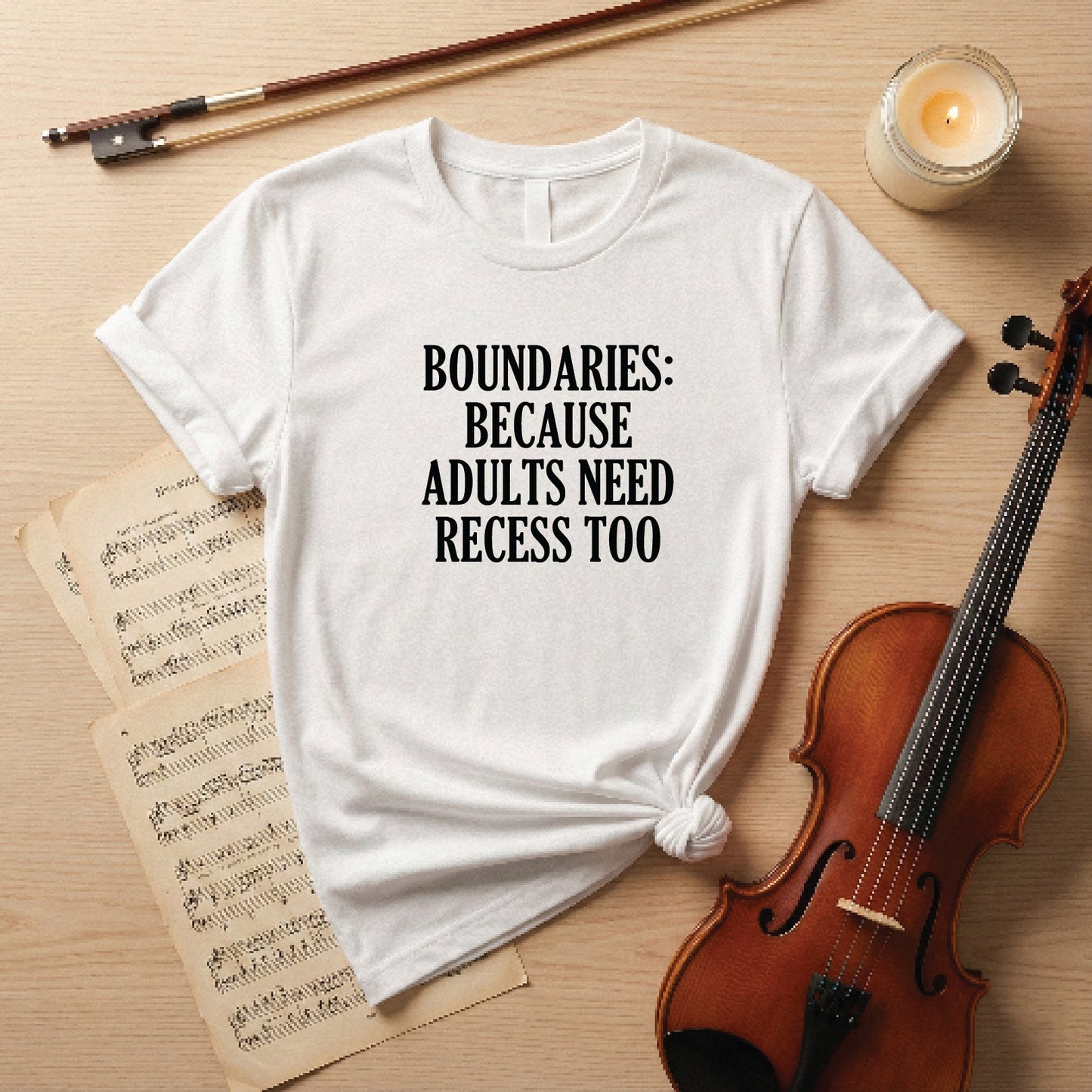 Boundaries because adults need recess too