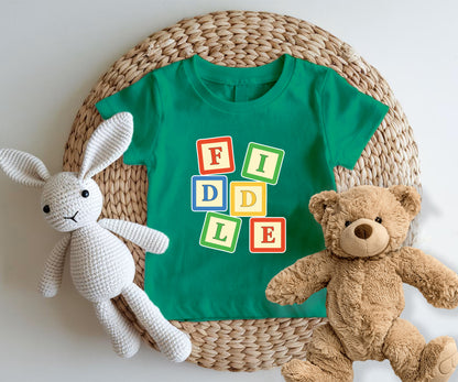 Fiddle 5 -Kids Tshirt