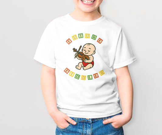 Future fiddler 3-Kids Tshirt