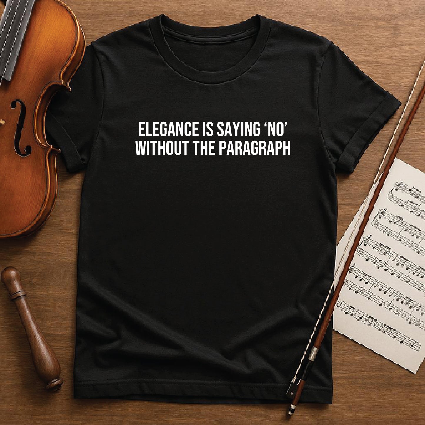 Elegance is saying no