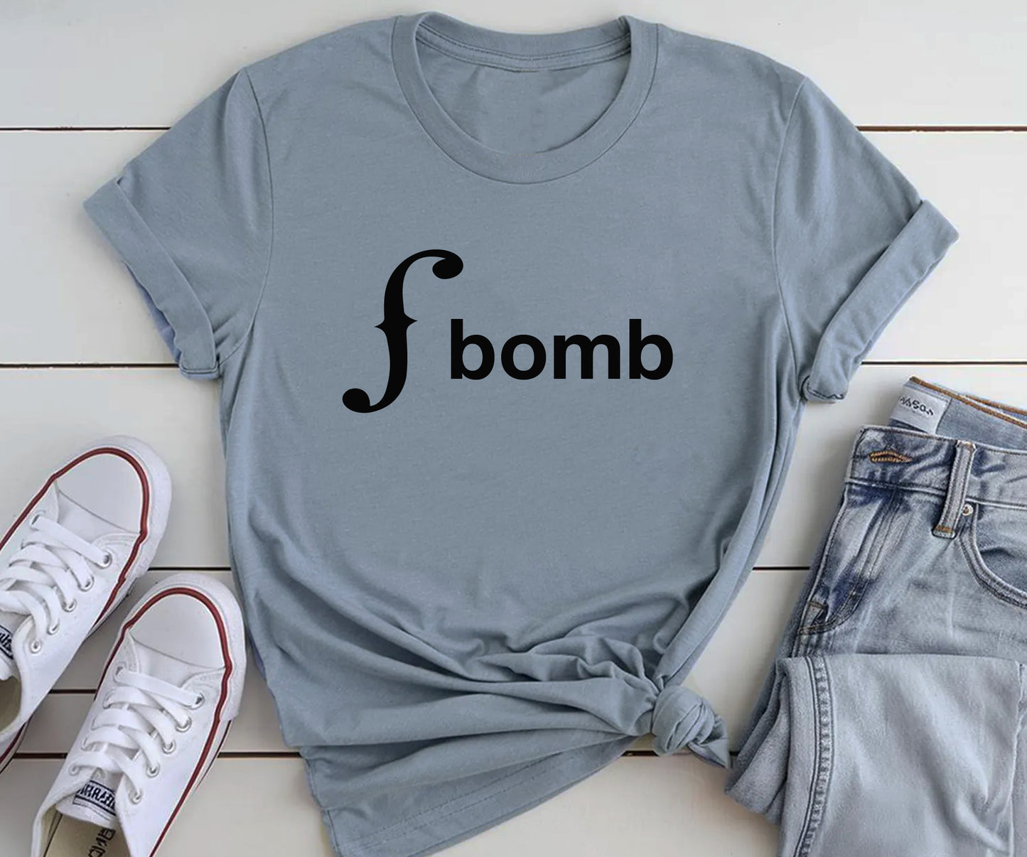 F bomb BELLA+CANVAS