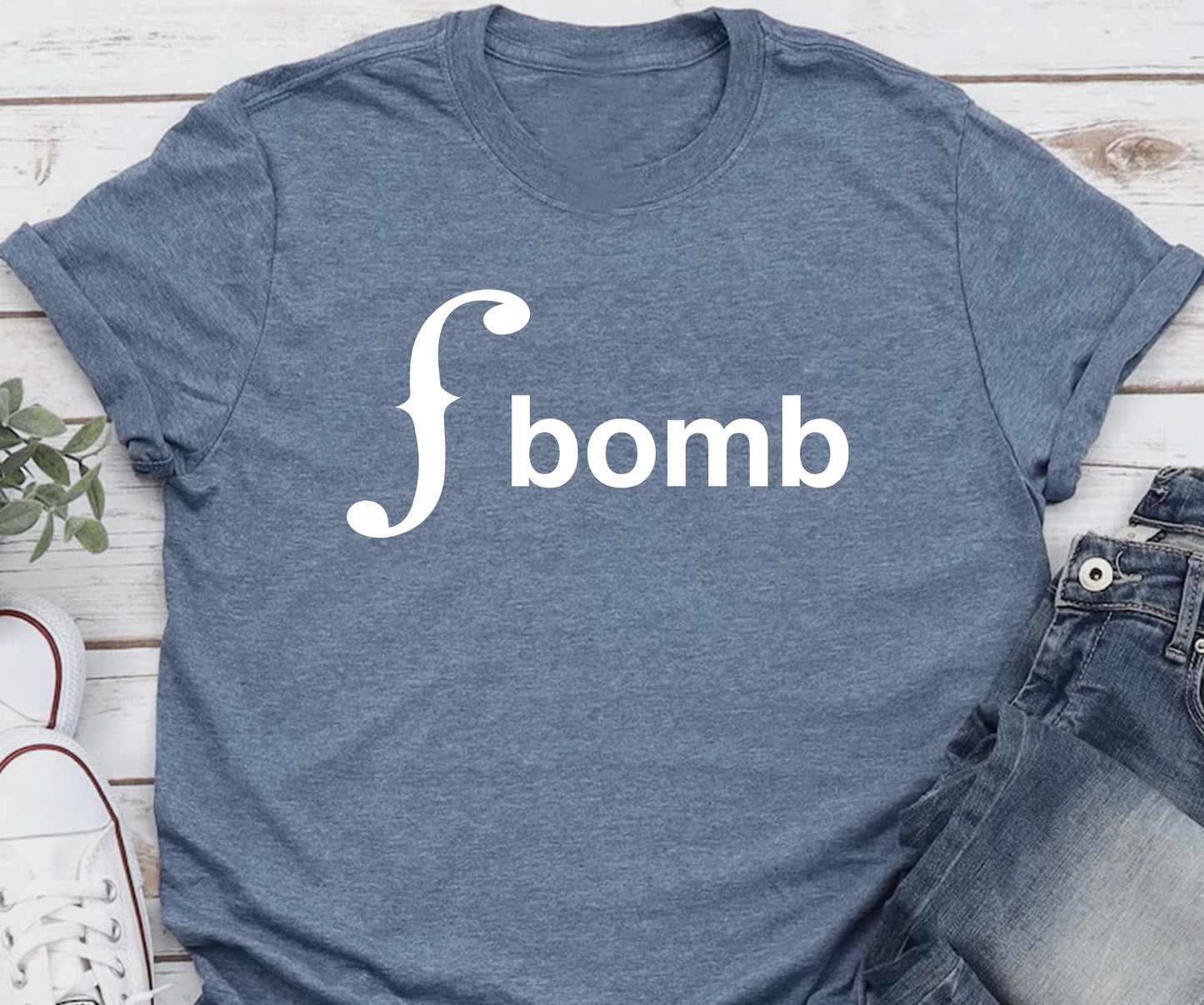 F bomb BELLA+CANVAS
