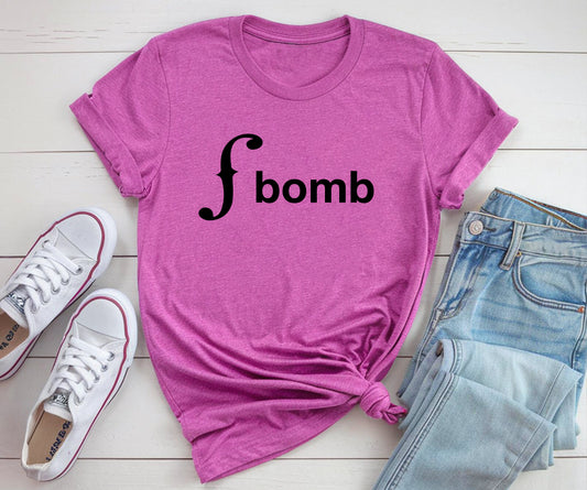 F bomb BELLA+CANVAS