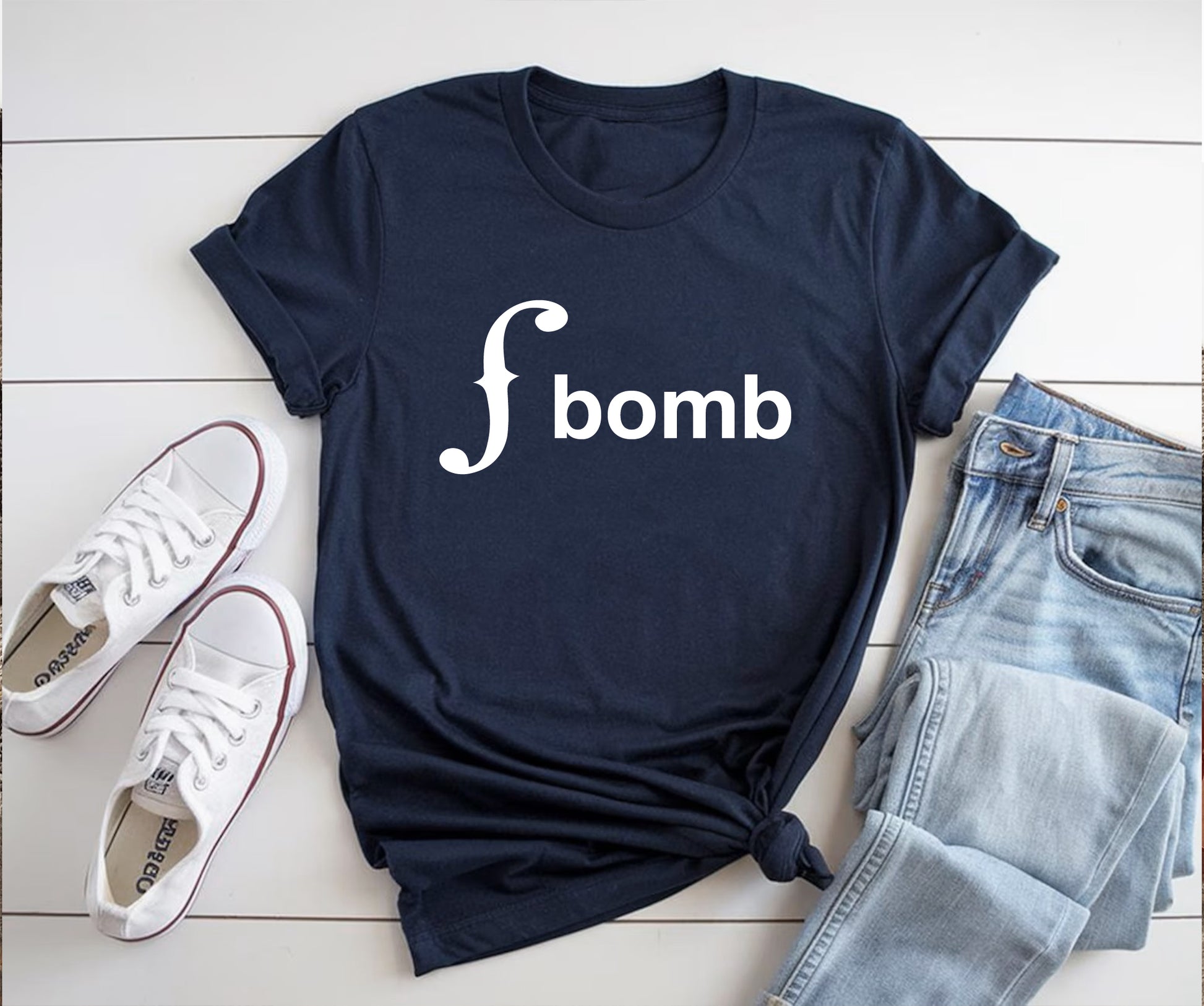 F bomb BELLA+CANVAS