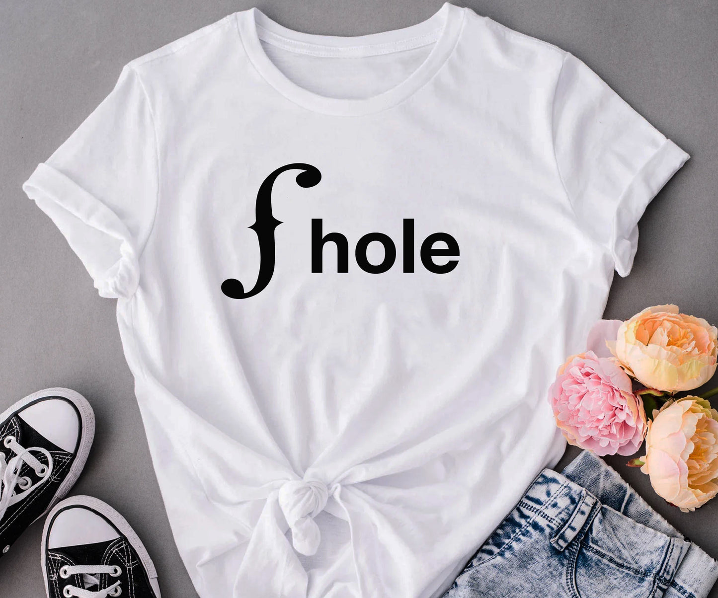 F hole BELLA+CANVAS