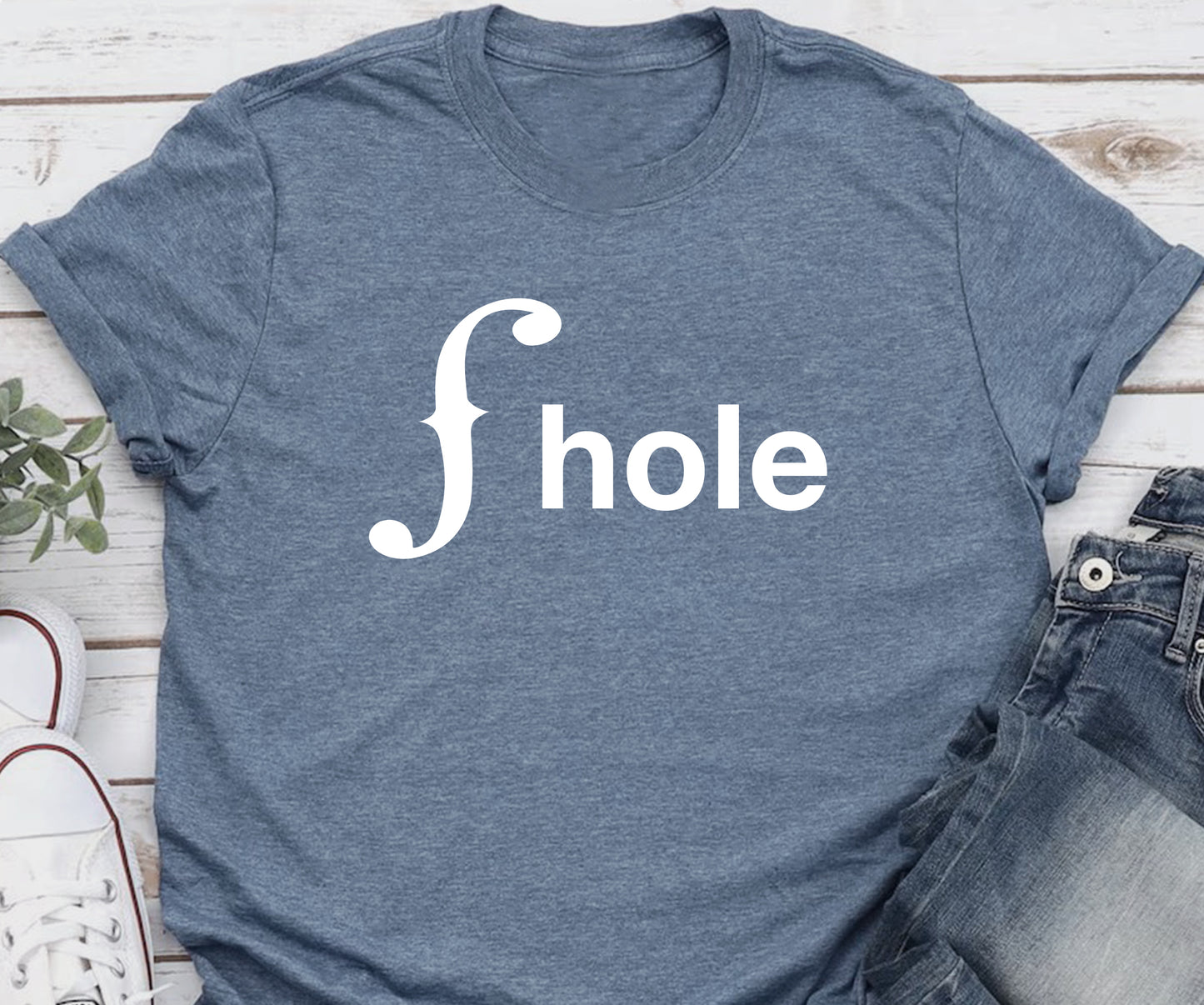 F hole BELLA+CANVAS