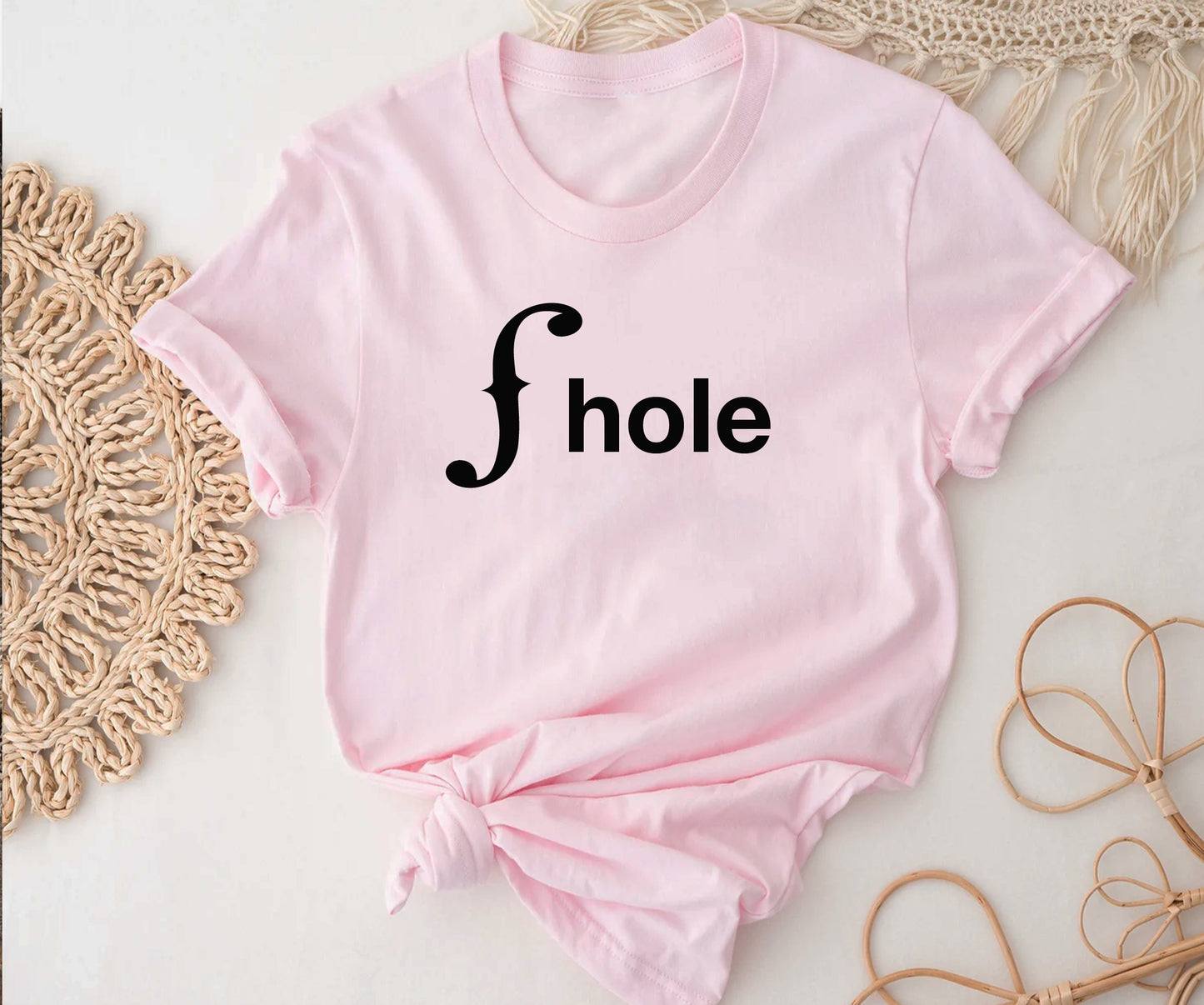 F hole BELLA+CANVAS