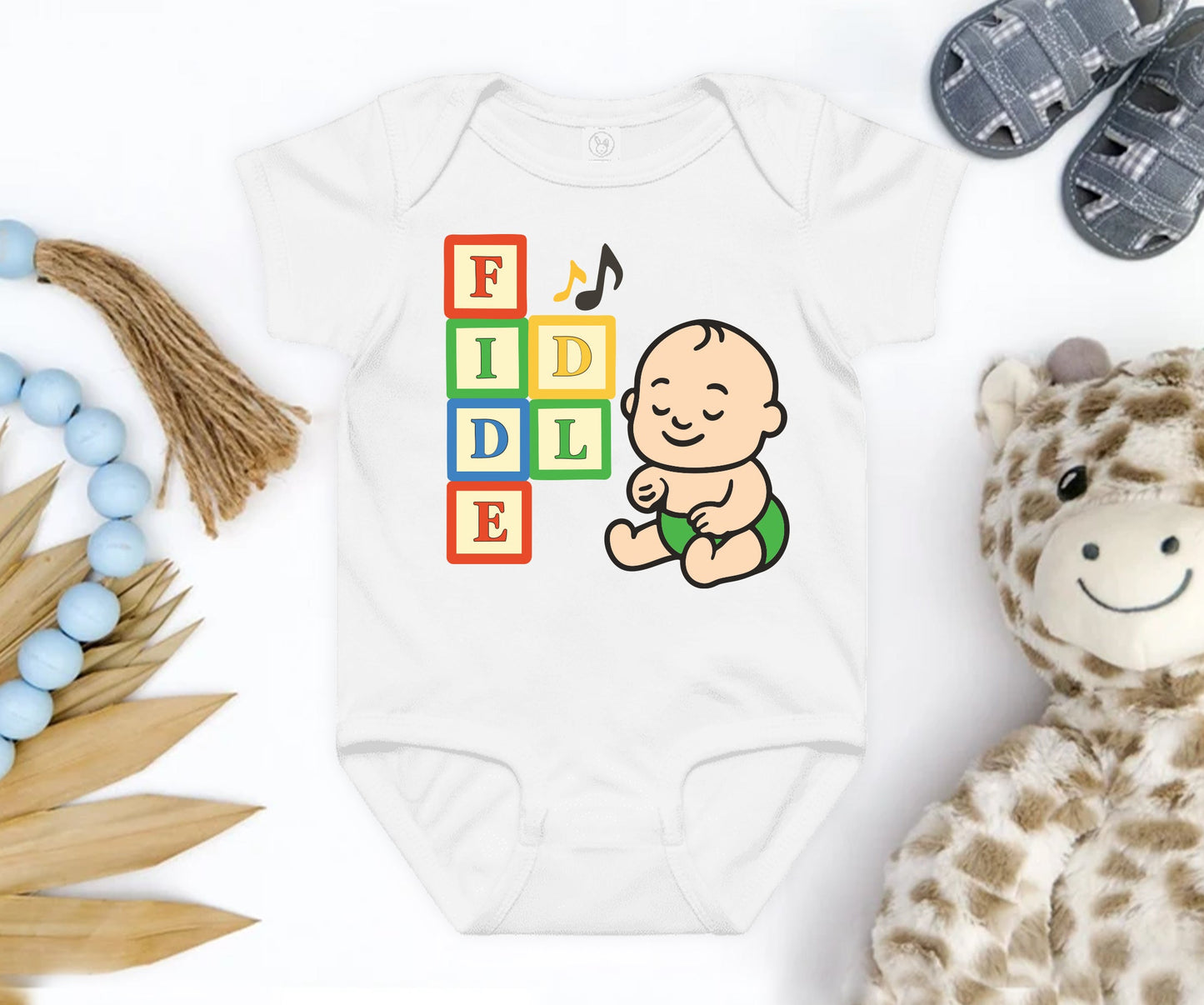 Baby Blocks Fiddle Bling