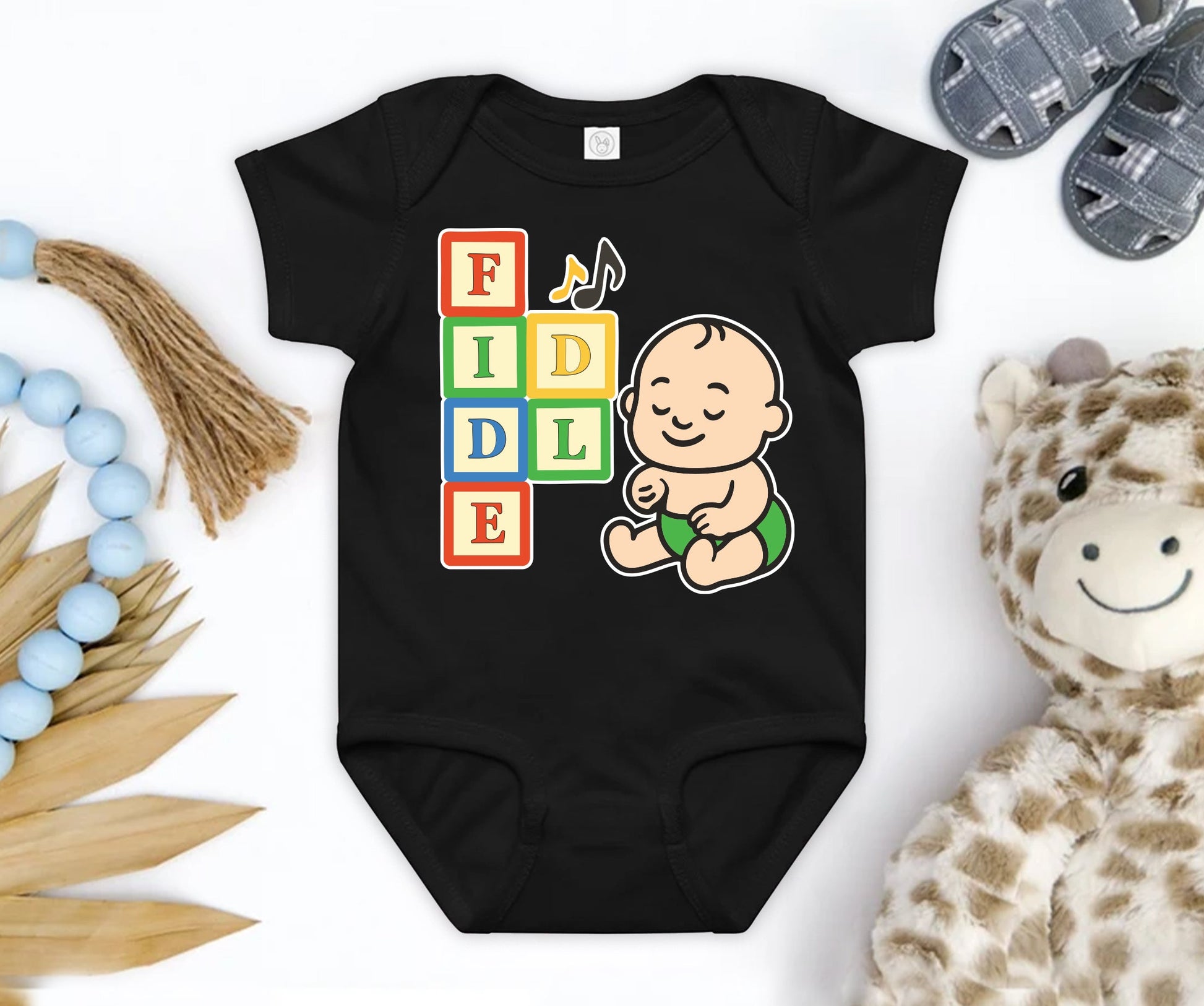 Baby Blocks Fiddle Bling
