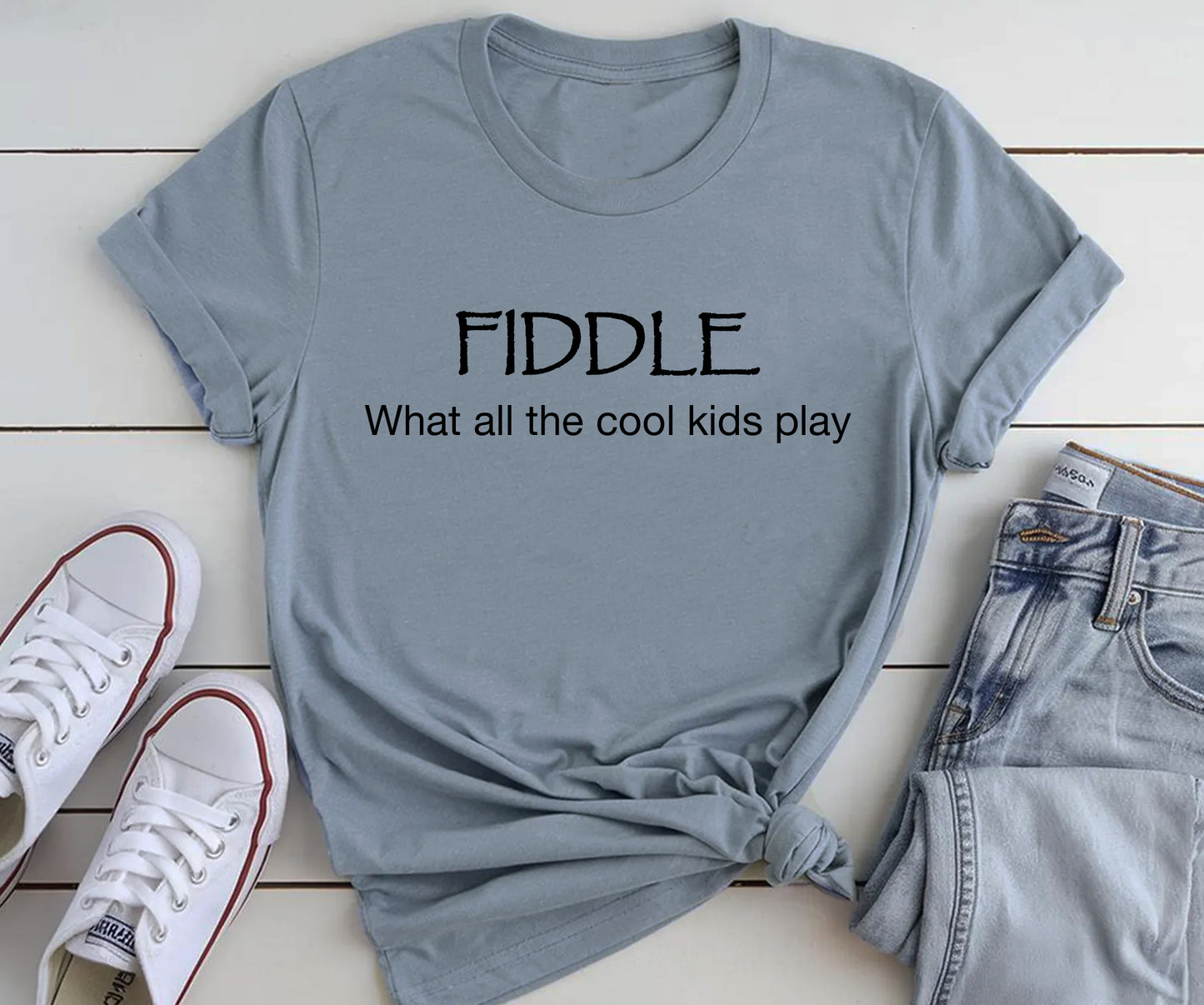 Fiddle- What all the cool kids play BELLA+CANVAS