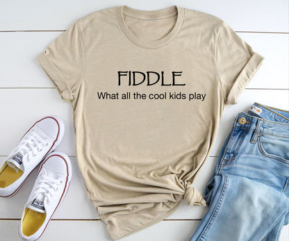Fiddle- What all the cool kids play BELLA+CANVAS