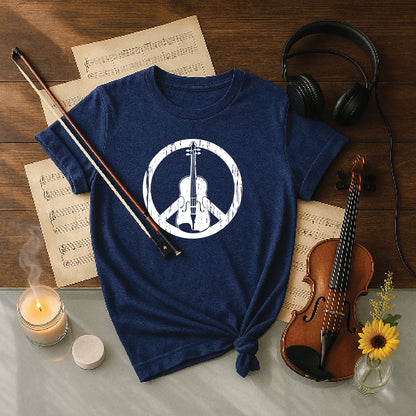 Fiddle with peace sign