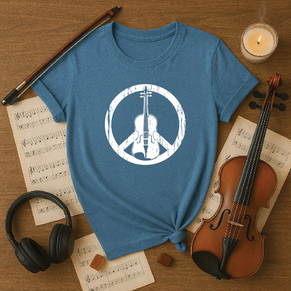 Fiddle with peace sign