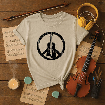Fiddle with peace sign