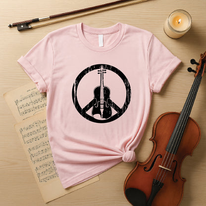 Fiddle with peace sign