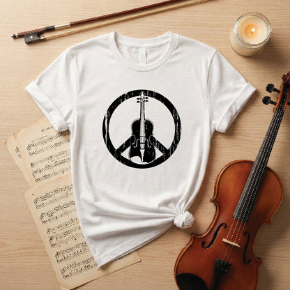 Fiddle with peace sign