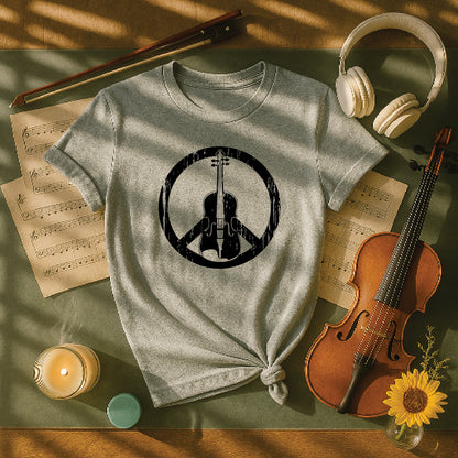 Fiddle with peace sign