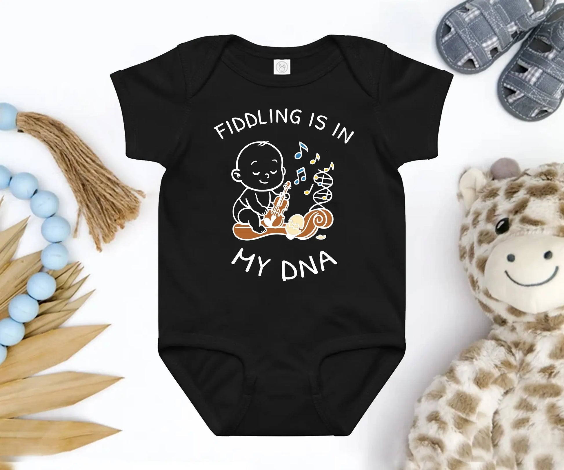 Fiddling is in my DNA Fiddle Bling